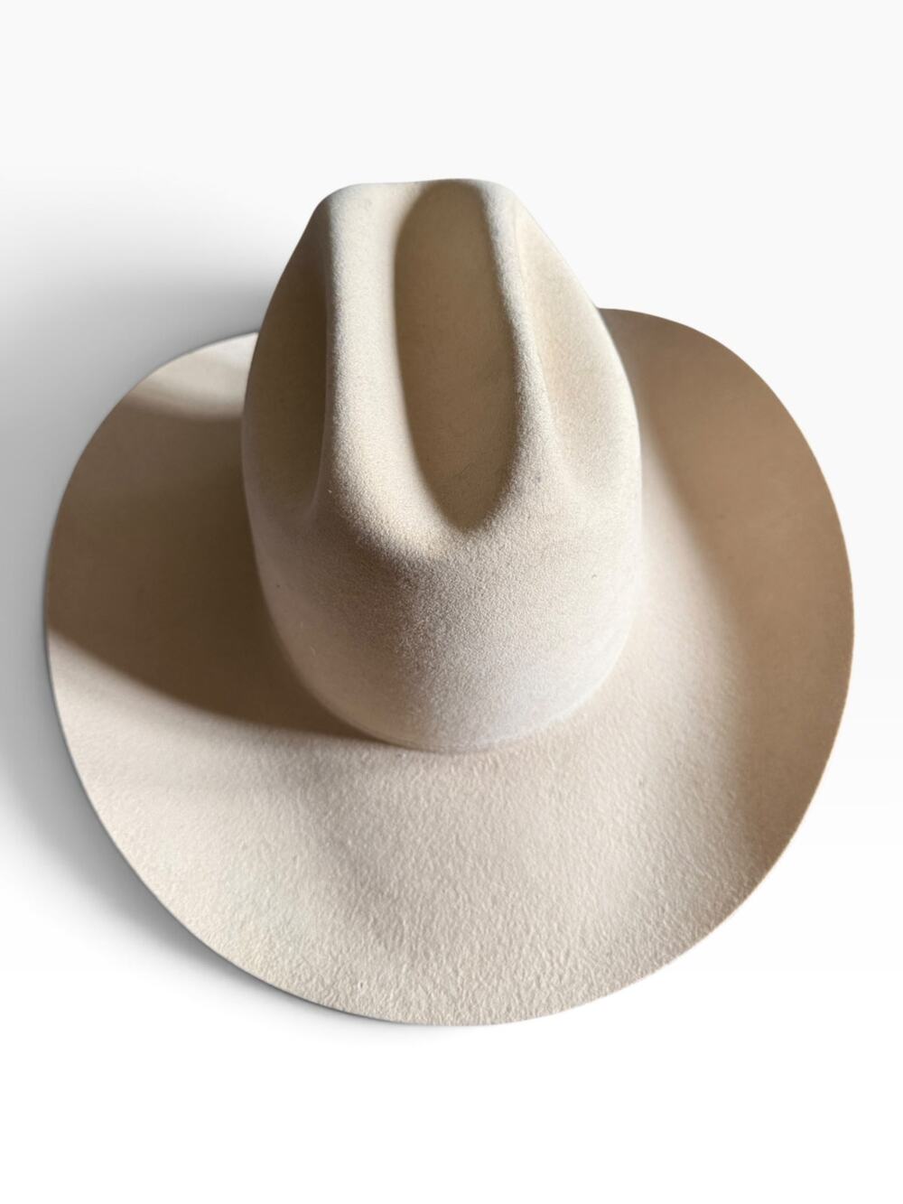 Eddy Bros. by Chris Eddy Fur Blend Western Cowboy Hat – Cream/Ivory XXL